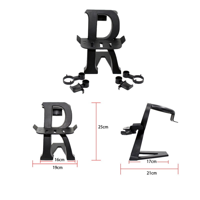 Soporte de exhibición de VR para Oculus Quest 2 VR, soporte de almacenamiento de pantalla, controlador de juego, estación de montaje para serie Oculus