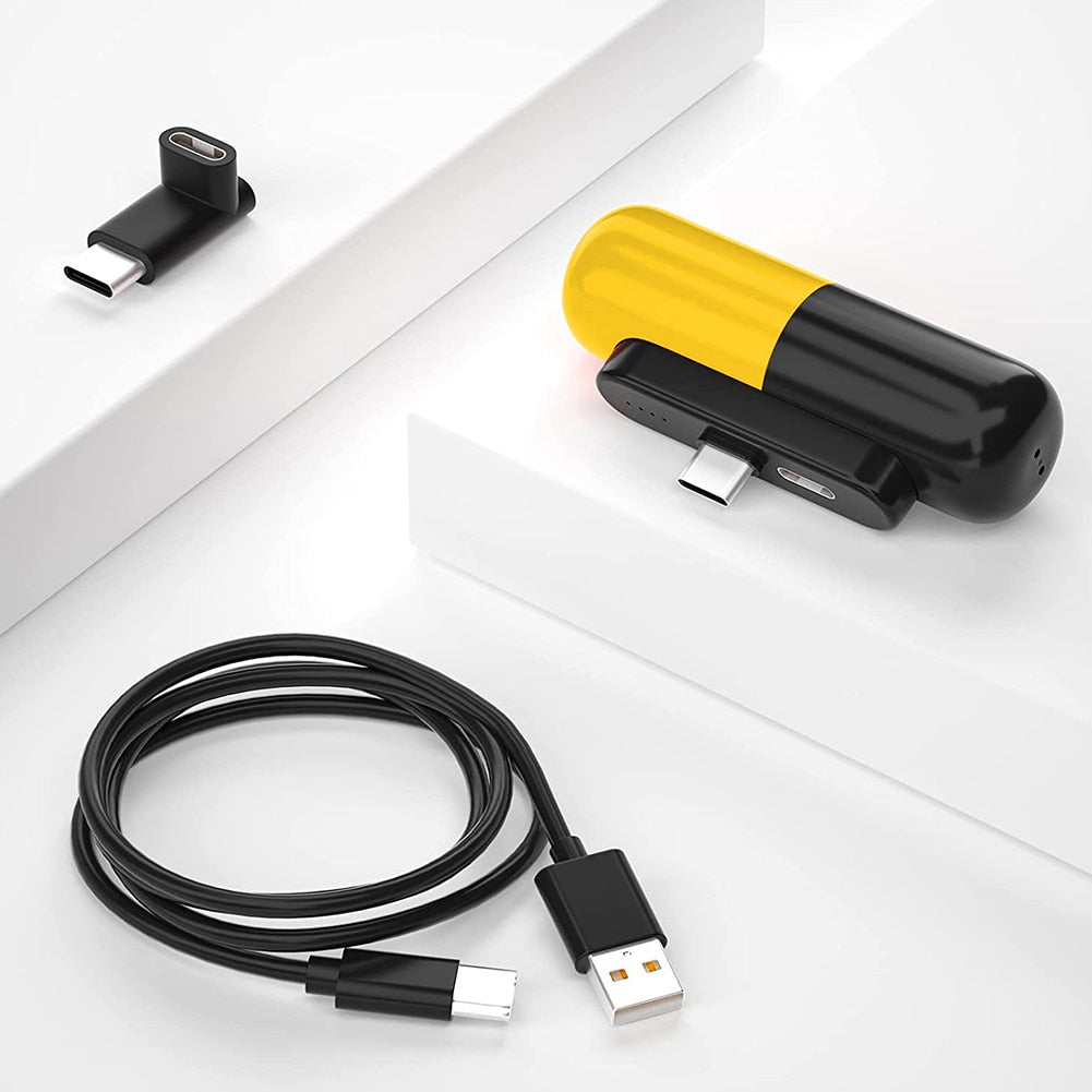 Cargador tipo C de 3300mAh para gafas Quest 2 VR, Banco de energía, paquete de batería de emergencia, accesorios de carga para Oculus Quest 1 VR